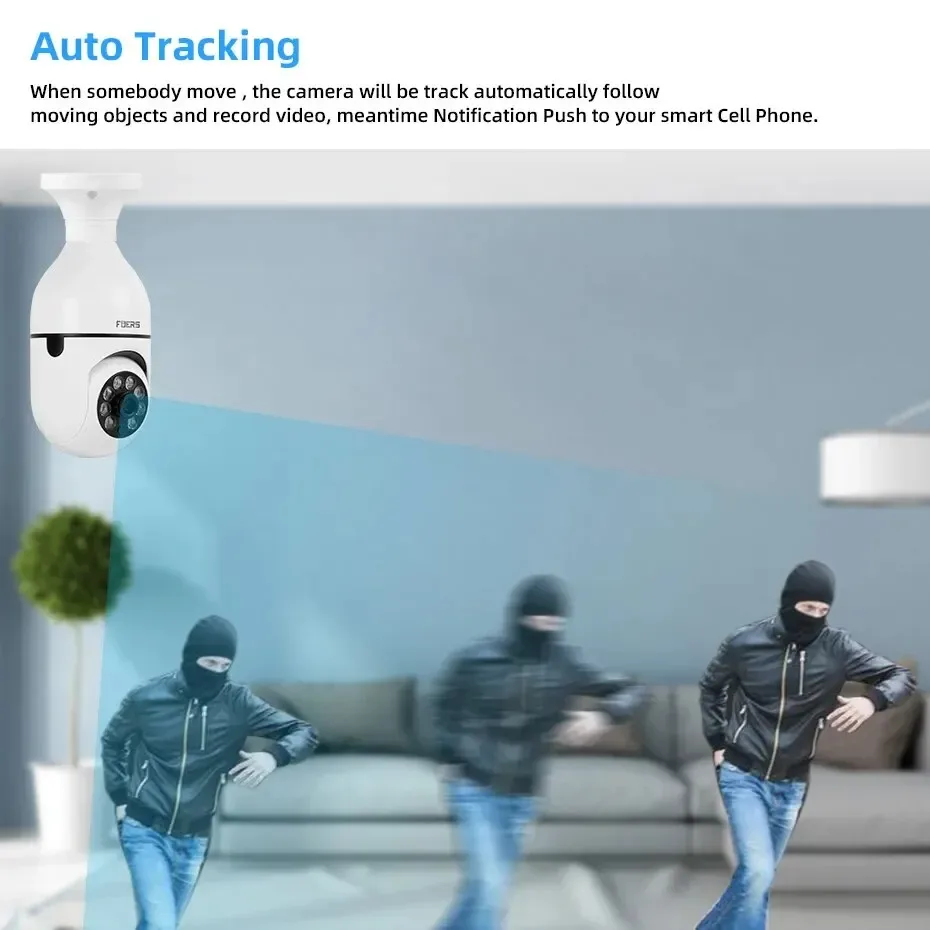 Wifi Bulb Surveillance Camera - Image 4