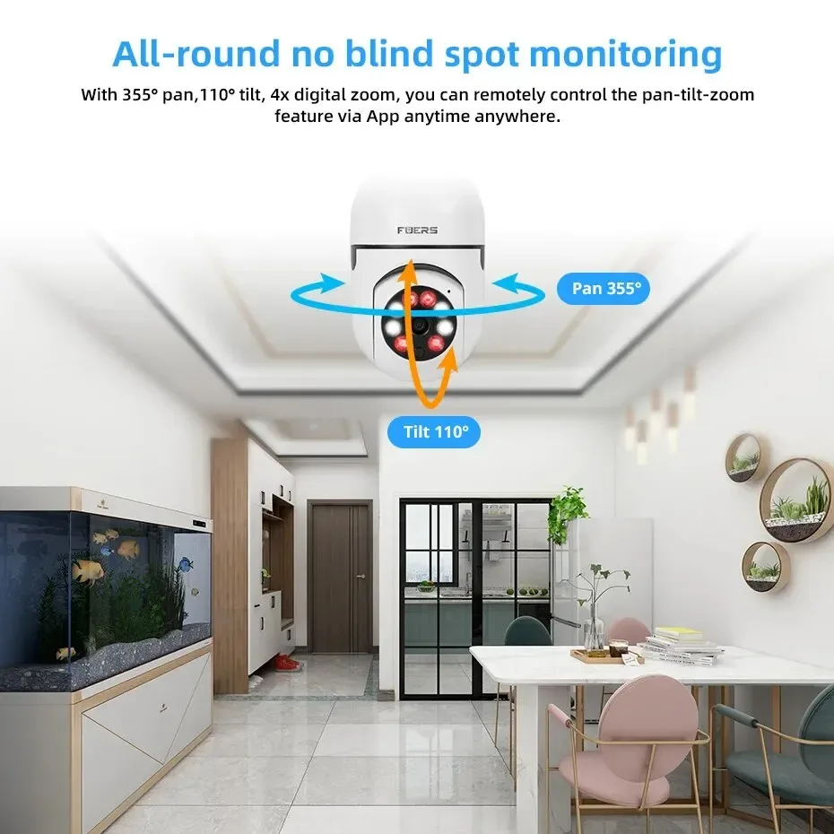 Wifi Bulb Surveillance Camera - Image 6