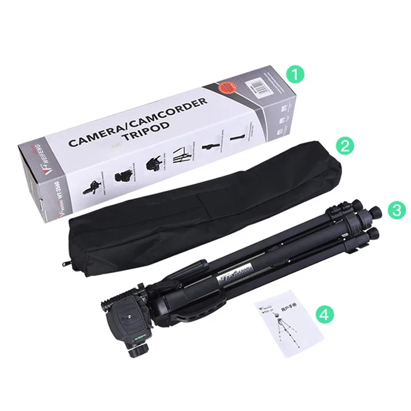 WeiFeng WT-3560 For Micro SLR Digital Camera Video Tripod - Image 6