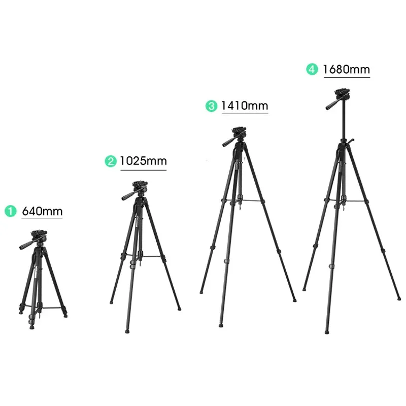 WeiFeng WT-3560 For Micro SLR Digital Camera Video Tripod - Image 5
