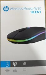 HP W10 Rechargeable Bluetooth  Wireless Mouse with 2.4GHz USB RGB