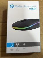 HP W10 Rechargeable Bluetooth  Wireless Mouse with 2.4GHz USB RGB - Image 4