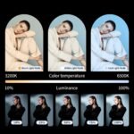 Mini Fill Light RGB LED Straight Pocket Video Photography Lighting Pocket Live Vlog Clip for Phone iPhone iPad Laptop Camera - Image 5