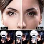 LED Light Ring USB Charge Led Selfie Ring Light Compatible with iPhone Samsung Xiaomi Mobile Phone Lens Ring Clip Selfie Lamp - Image 3