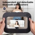 Smartphone Video Rig with Light Cell Handheld Stabilizer with Ring Light for Filmmaking Live YouTube Tiktok Video Recording - Image 5
