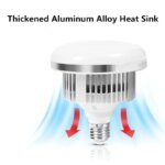 E27 65W Bulb Lamp 3200K-5500K LED Photo Lighting Studio Video Daylight Lamp with Remote Control For Softbox Photographic Light - Image 2