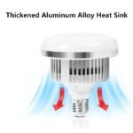 E27 65W Bulb Lamp 3200K-5500K LED Photo Lighting Studio Video Daylight Lamp with Remote Control For Softbox Photographic Light - Image 2