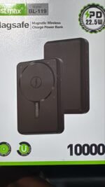 Just Max 10000 mAh wireless magnetic power bank with cable charging too - Image 2