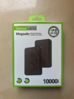 Just Max 10000 mAh wireless magnetic power bank with cable charging too