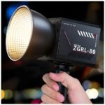 ZGRL-80W Bi-Color COB Video Light with Built-in Battery