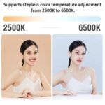 ZGRL-80W Bi-Color COB Video Light with Built-in Battery - Image 5