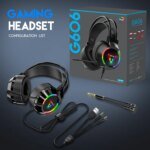 G606 Earphones, Computer Phone Universal Typec Interface, PUBG Listening, Sound Recognition, USB Gaming Earphones, Cross border