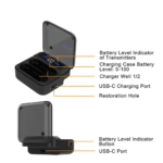 Comica Vimo S mi Wireless Microphone With Charging Case for iPhone Wireless Lavalier Microphone - Image 6