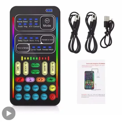 Voice Changer Wireless Microphone sound card