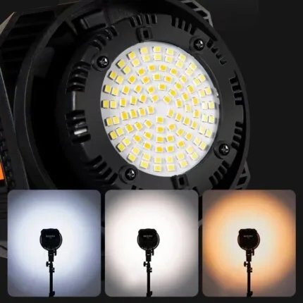 Video Studio Kit 150W Photography Light Dimmable Remote Control LED Lamp 2m Tripod Flash Studio Accessories 3000-6000K 3 Colors