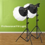 Video Studio Kit 150W Photography Light Dimmable Remote Control LED Lamp 2m Tripod Flash Studio Accessories 3000-6000K 3 Colors - Image 6