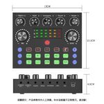 V8S sound card English podcast equipment set BM800 Condenser microphone F998 Karaoke Podcast Recording Live Stream for phones - Image 2