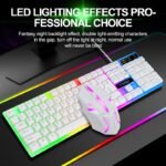 Gamer Keyboard And Mouse PC Gaming Keyboard RGB Backlit Keyboard Rubber Keycaps Wired Spanish Keyboard Mouse Gamer Gaming Mouse - Image 4