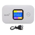 Travel WiFi Hotspot SIM Slot LED Display 4G 5G Mobile Hotspot 300Mbps Stable Connection Supports 10 Devices for Outdoor for RV - Image 6