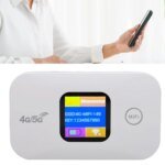 Travel WiFi Hotspot SIM Slot LED Display 4G 5G Mobile Hotspot 300Mbps Stable Connection Supports 10 Devices for Outdoor for RV - Image 4